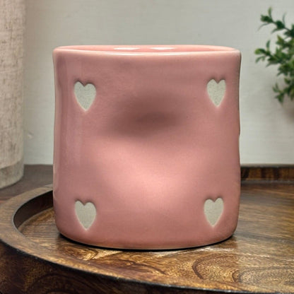 Dainty Heart Ceramic Mug