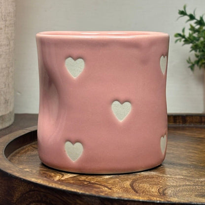 Dainty Heart Ceramic Mug