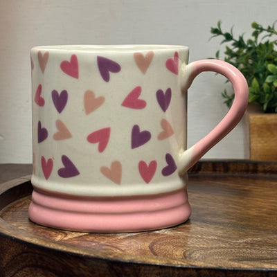 Confetti Hearts Ceramic Mug