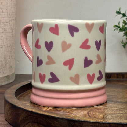 Confetti Hearts Ceramic Mug