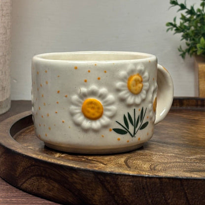 Sunflower Trio Ceramic Mug