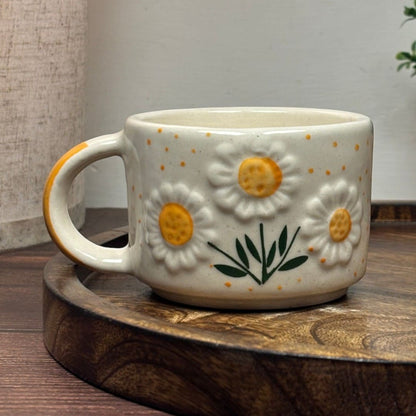 Sunflower Trio Ceramic Mug