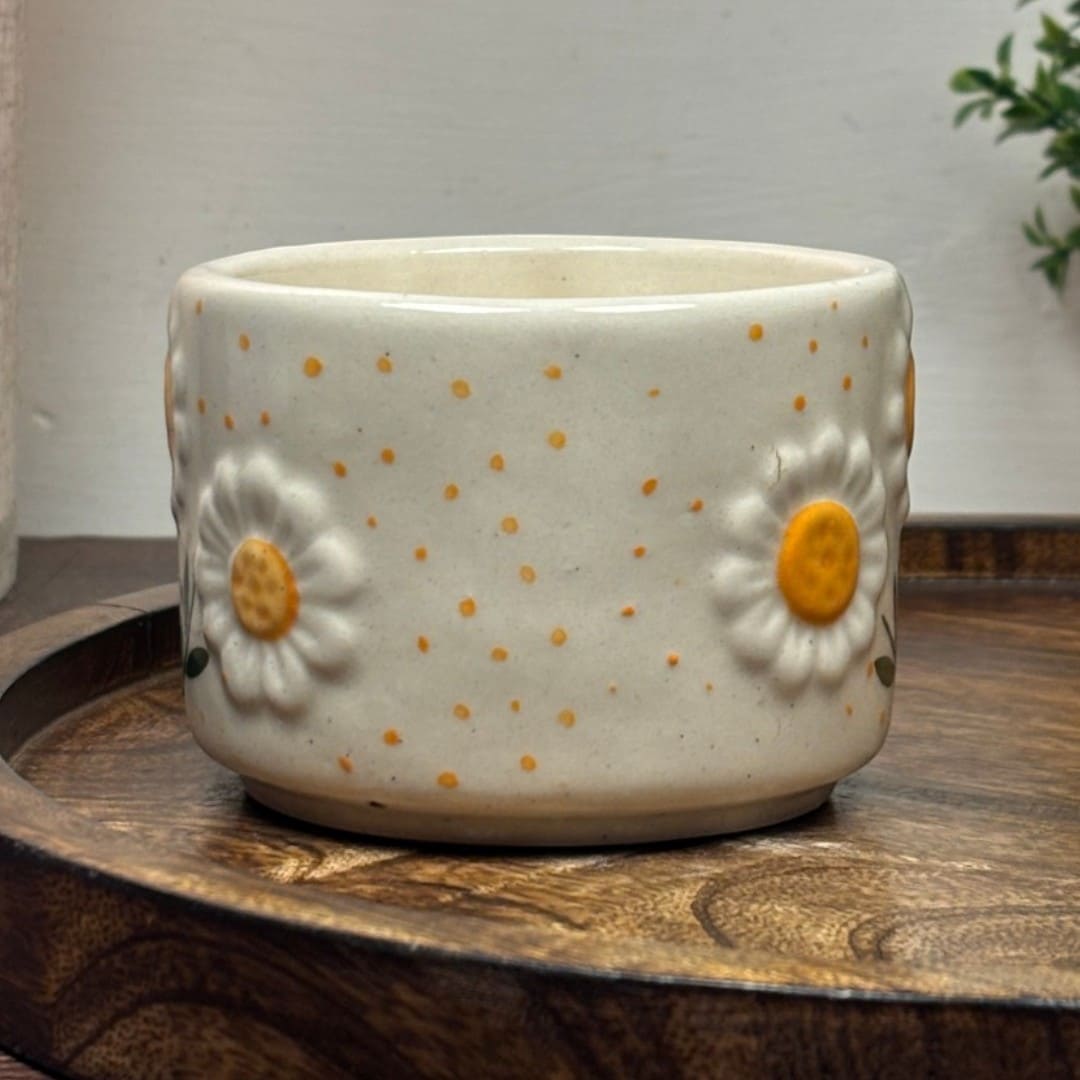 Sunflower Trio Ceramic Mug