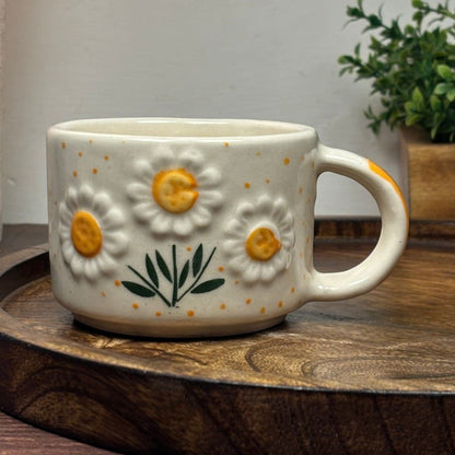Sunflower Trio Ceramic Mug
