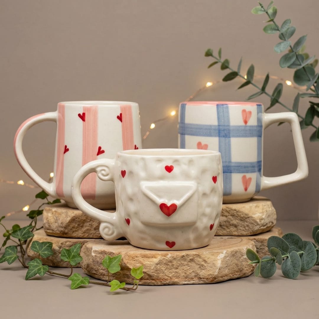 The Aesthetic Mugs Combo I (Set of 3)