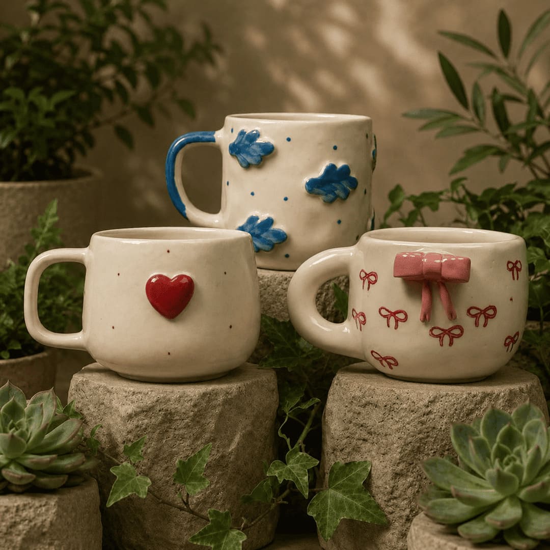 The Aesthetic Mugs Combo D (Set of 3)