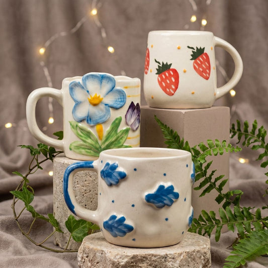 The Aesthetic Mugs Combo AF (Set of 3)
