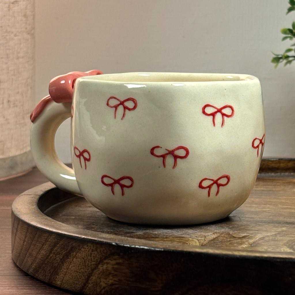 Tiny Bows Ceramic Cup