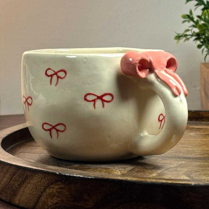 Tiny Bows Ceramic Cup