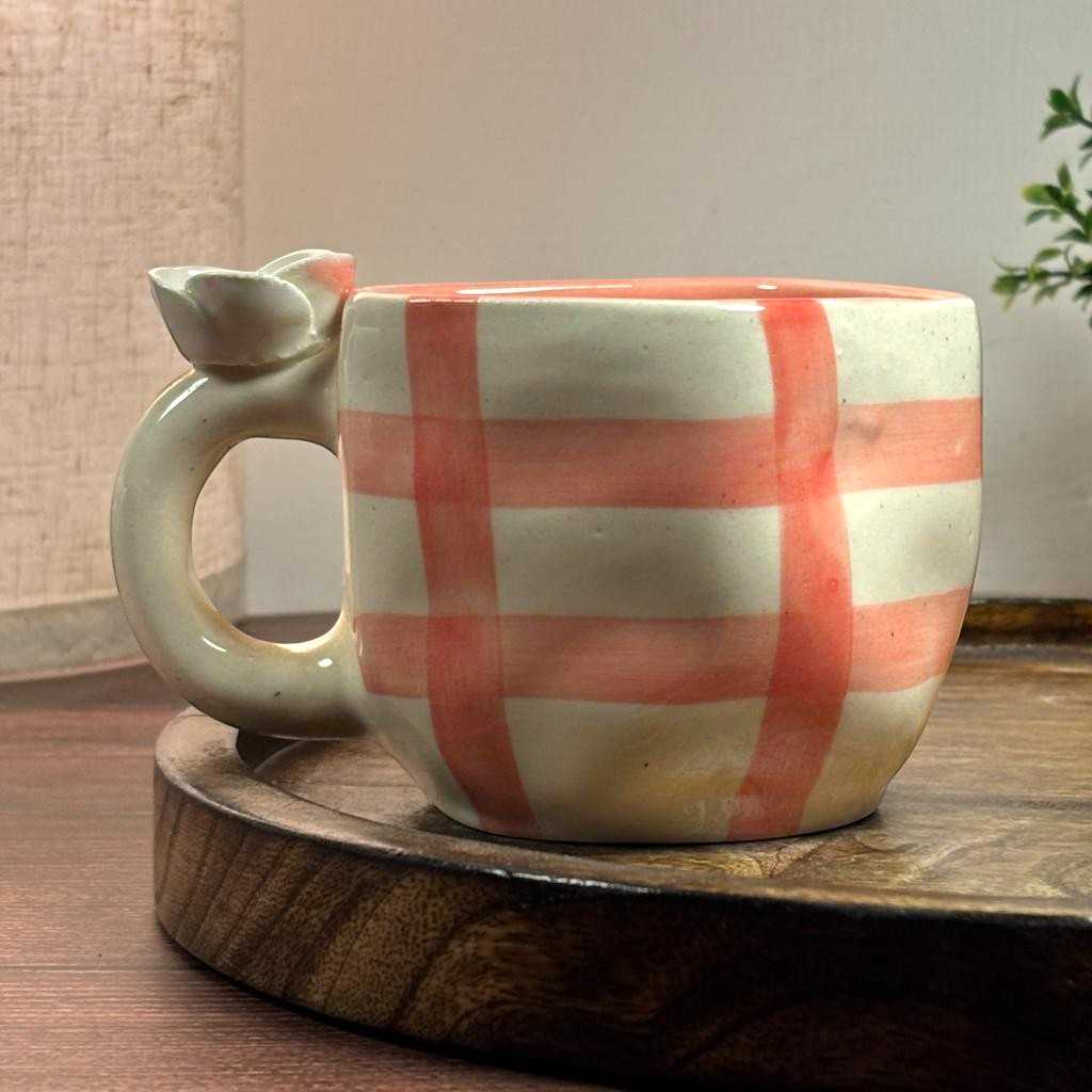 Daisy Checks Ceramic Mug