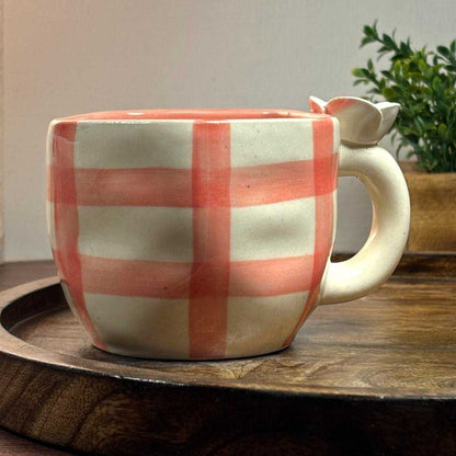 Daisy Checks Ceramic Mug