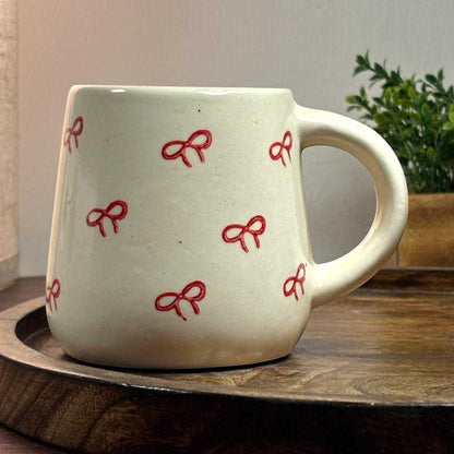 Cozy Bow Ceramic Cup